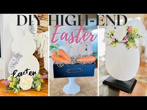 DIY High End Easter | Dollar Tree Easter 2023 DIY | Easter Bunny DIY Decorations