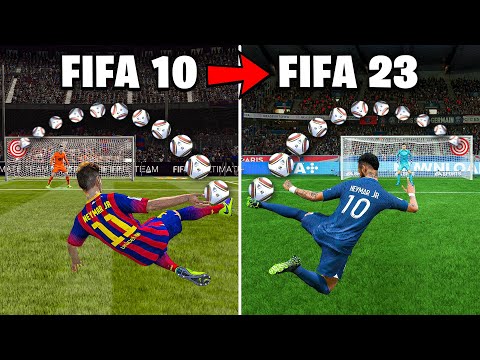 Scoring a CRAZY Goal with Neymar in Every FIFA