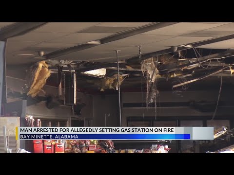 T-shirt and a bag of chips used to start fire in Bay Minette, one in custody