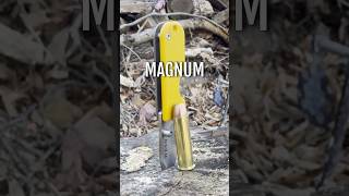 I Shot My Tiny Pocket Knife With A Big Bullet