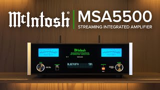 McIntosh MSA5500 Overview: The Best Streaming Integrated Amplifier? 🤔