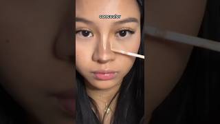 bottom nose contour #makeup #makeuptutorial #eyeliner #barbieglam #glam #foryou