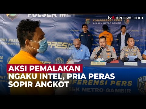 Pria di Tanah Abang Diamuk Massa, Peras Sopir Angkot dengan Benda Mirip Pist*l | OneNews Update