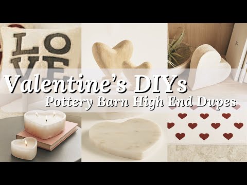 Best Valentine's Day DIY Pottery Barn Dupes | Elegant & High-End Decor on a Budget