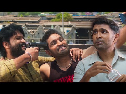 में किस्मत पेन से नहीं गन से लिखता हूँ | Vikram Prabhu | Sri Divya | Hindi Movie | Raid