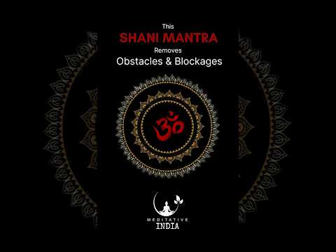 Shani Mantra | Removes obstacles & Blockages