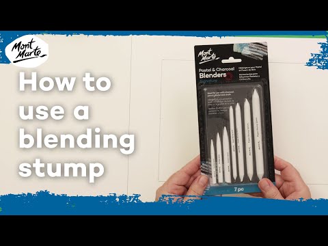 How to use a blending stump