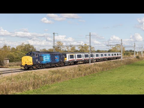 ROG 37800 Dragging ex-Greater Anglia Class 321 for Scrap through Shrivenham 03/10/2024