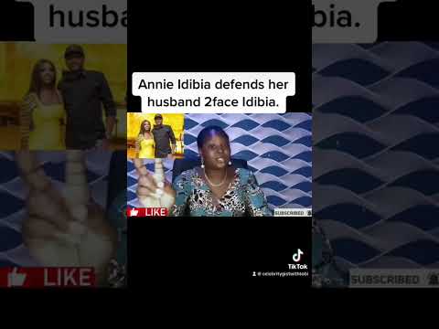 Annie Ididbia continues to defend her husband despite the effort of online inlaws. (Tuface Idibia)