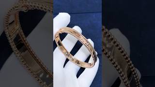 VC Perlee Signature 18K Rose Gold Bracelet.#vca #giftideas #jewelrygift #giftforher #jewelryaddict