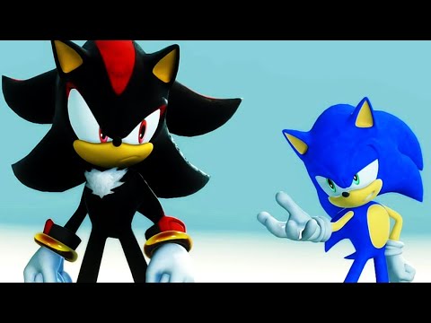 Sonic X Shadow Generations - Sonic Vs. Shadow Cutscenes (HQ)