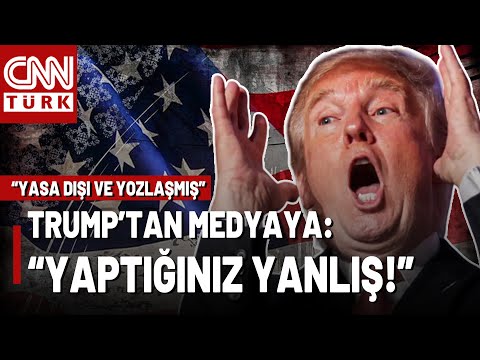 Trump Medyaya Sansürün Peşinde Mi? İşte Trump'ın Hedef Aldığı Yayın Organları!