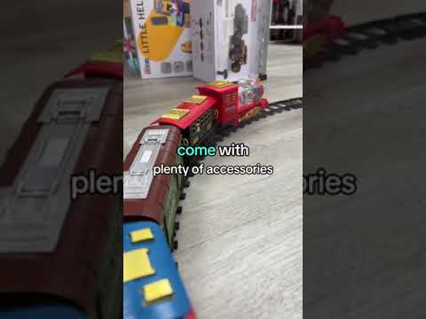 deAO 13 Piece Classic Toy Train Set for Kids