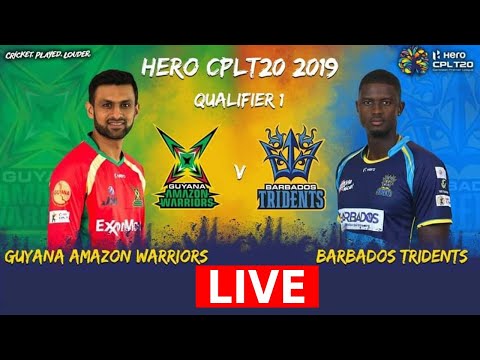 Highlights CPL | Guyana Amazon Warriors vs Barbados Tridents  Live Streaming|| Eliminator