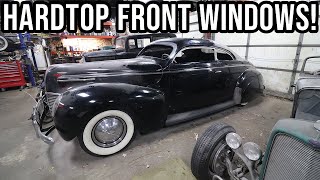 Working Hardtop Front Windows For The 1939 Mercury