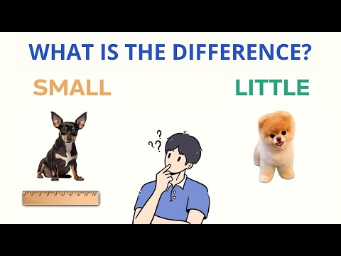 Master The Difference Between Small and Little in 3 Minutes!  -  Confusing  Words in English