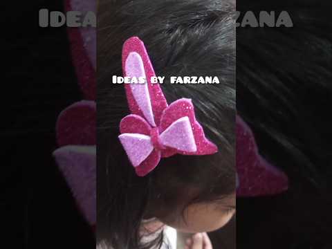 #diyhairpin #foamarinsheet #artandcraft #diycrafts #diyhairaccessories