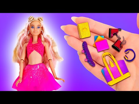 🎀Doll-tastic DIY: Glam Barbie Accessories & Outfits | Kids Crafts by Slick Slime Sam's Maker World