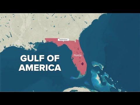 Florida bill aims to enshrine 'Gulf of America' in state maps and classrooms