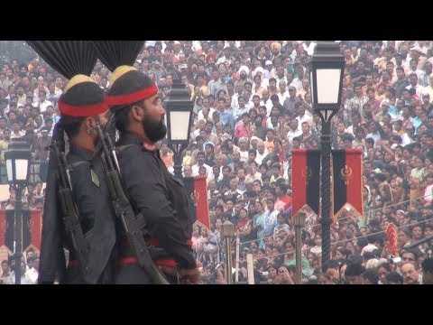 Wagah border ceremony