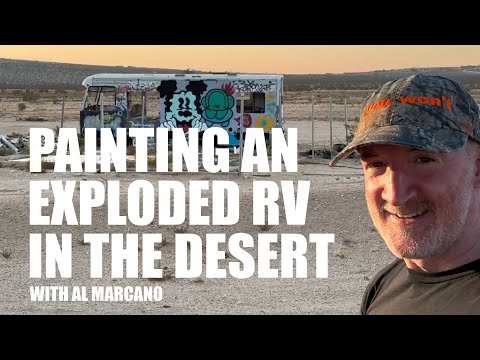 Studio Visit: Al Marcano | The Desert