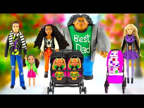 Play Doh Disney Princess Rapunzel Moana Maui Flynn and little princesses play doh toys for kids