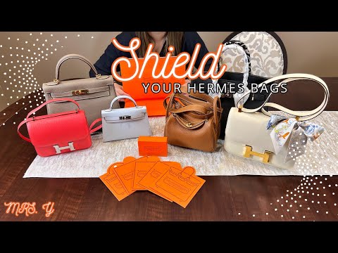 Shield Your Hermes Bags | Free from Scratches | How to put on the Protection? | Orange Shield Review