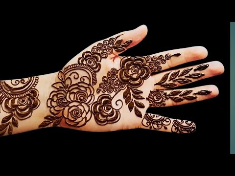 Front ✨ Hand Mehndi 💫 Design 😍 Simple Arabic Mehndi Design Front 😍 Hand Stylish Mehndi Design