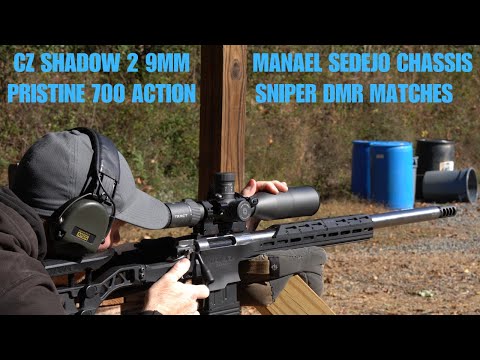 Going From Rimfire to Centerfire // Manel Sedejo Chassis, Pristine Action / Sniper DMR Matches