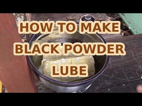 How To Make Black Powder Lube For Paper Cartridges