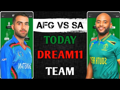 AFG vs SA Dream11 Team, AFG vs SA Dream11 Prediction, AFG vs SA Dream11: Fantasy Tips, Analysis