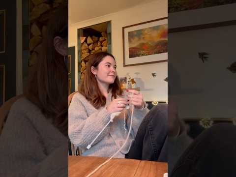 LIFE on a SCOTTISH ISLAND: learning to KNIT my first JUMPER #dayinmylife #vlog #lifestyle #minivlog