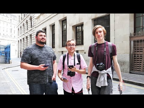 O2 UK's Brand New Huawei London sites with Jake, Chris and Will on Camera!