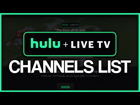 Hulu Live TV Channels List (2025)