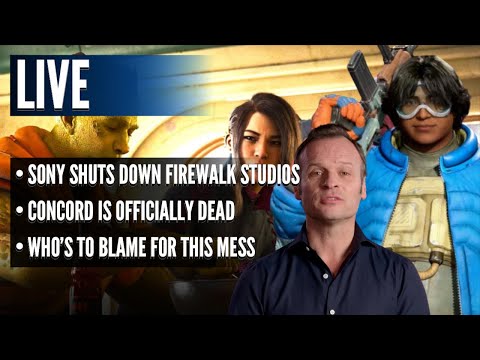 Sony Shuts Down Firewalk Studios | Concord Is Officially Dead | Who Is to Blame For this Mess