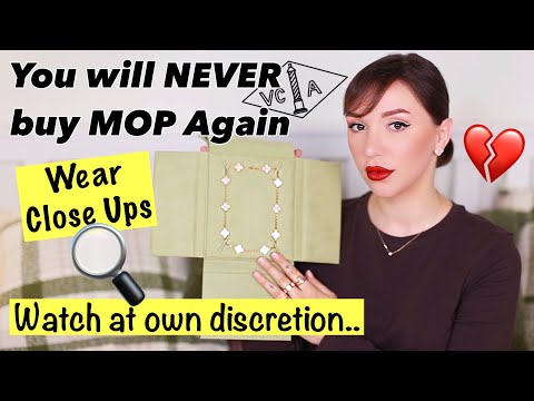 Van Cleef & Arpels Mother of Pearl MOP Wear & Tear In-Depth Review Vintage Magic Sweet Alhambra VCA