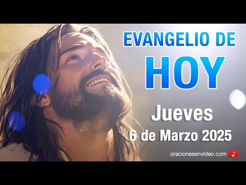 Evangelio de HOY. Jueves 6 de marzo 2025 Lc 9,22-25 El Hijo del hombre tiene que padecer mucho...