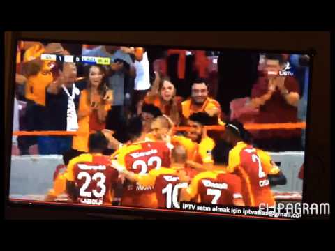 Galatasaray 1-0 Rizespor - Eren Derdiyok muhteşem gol