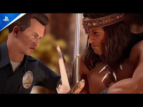 Mortal Kombat 1: Khaos Reigns - T-1000 vs Conan Intro | PS5 Games