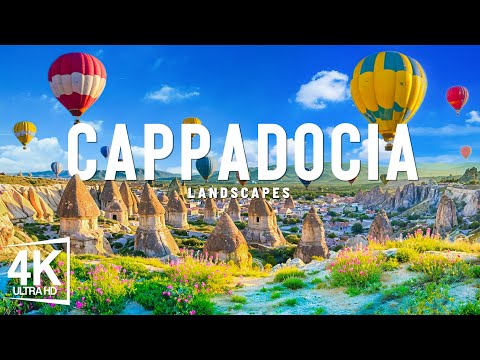 Cappadocia 4K – Explore the Enchanting Land of Fairy Chimneys and Hot Air Balloons With Piano Music