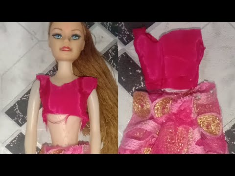 Diy Barbie dress making