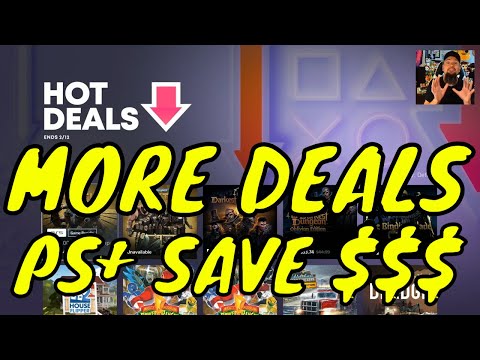 PSN Deals PS4/PS5 Update Games Sale - PS+ Discounts