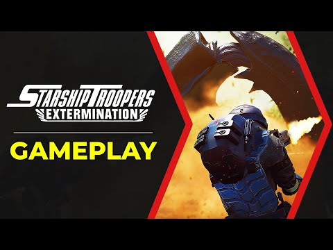 Starship Troopers Extermination Gameplay