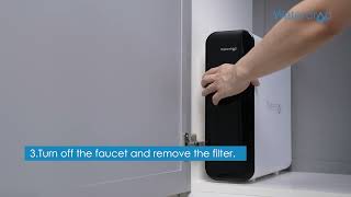 How to Replace Waterdrop Under Sink Ultrafiltration System Filter?