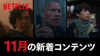 Netflix 2021年11月の新着コンテンツ