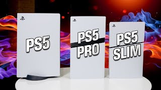 PS5 Pro vs PS5 Slim vs PS5: What's the difference???