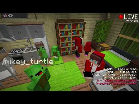 JJ and Mikey Family HIDE From Scary SONIC TAPES in Minecraft! - Maizen