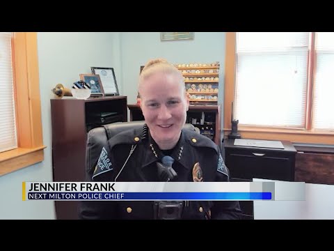 Milton welcomes their next police chief, Jennifer Frank