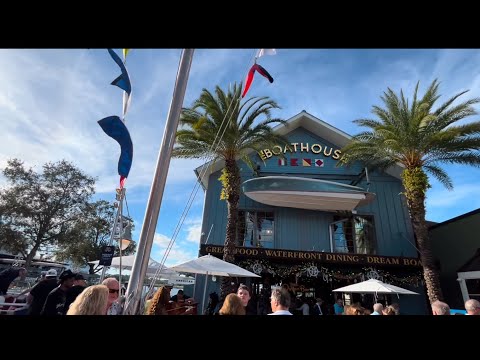 Thanksgiving Dinner at The Boathouse at Disney Springs