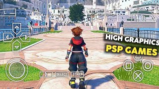 Top 15 High Graphics PSP Games For Android 2025 | PPSSPP Emulator 🎮